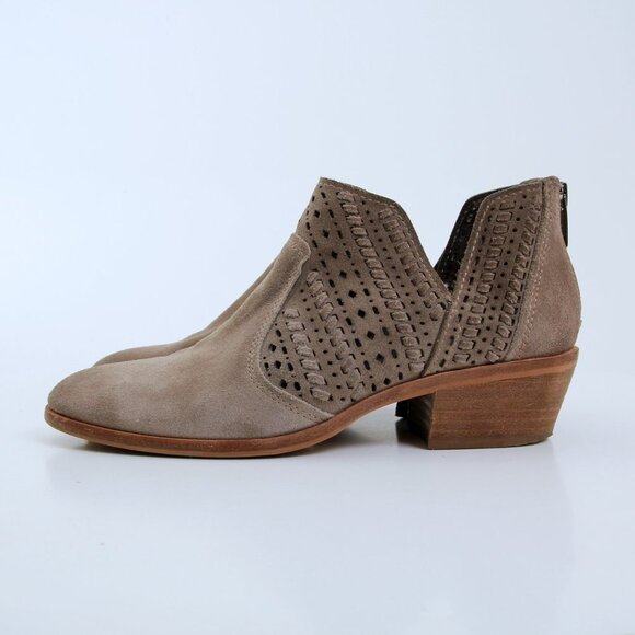 Vince Camuto Prastata Suede Booties - Picture 4 of 13